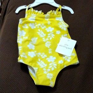 Starting Out Infant Girl Swimsuit One Piece Size 12 months